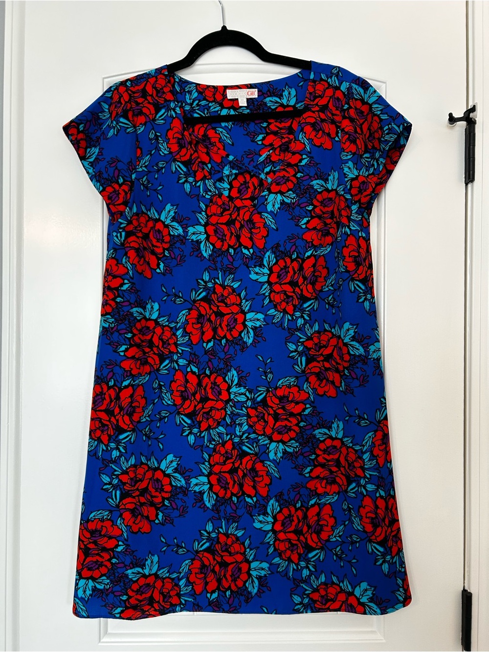 Gianni Bini Floral Dress, Medium